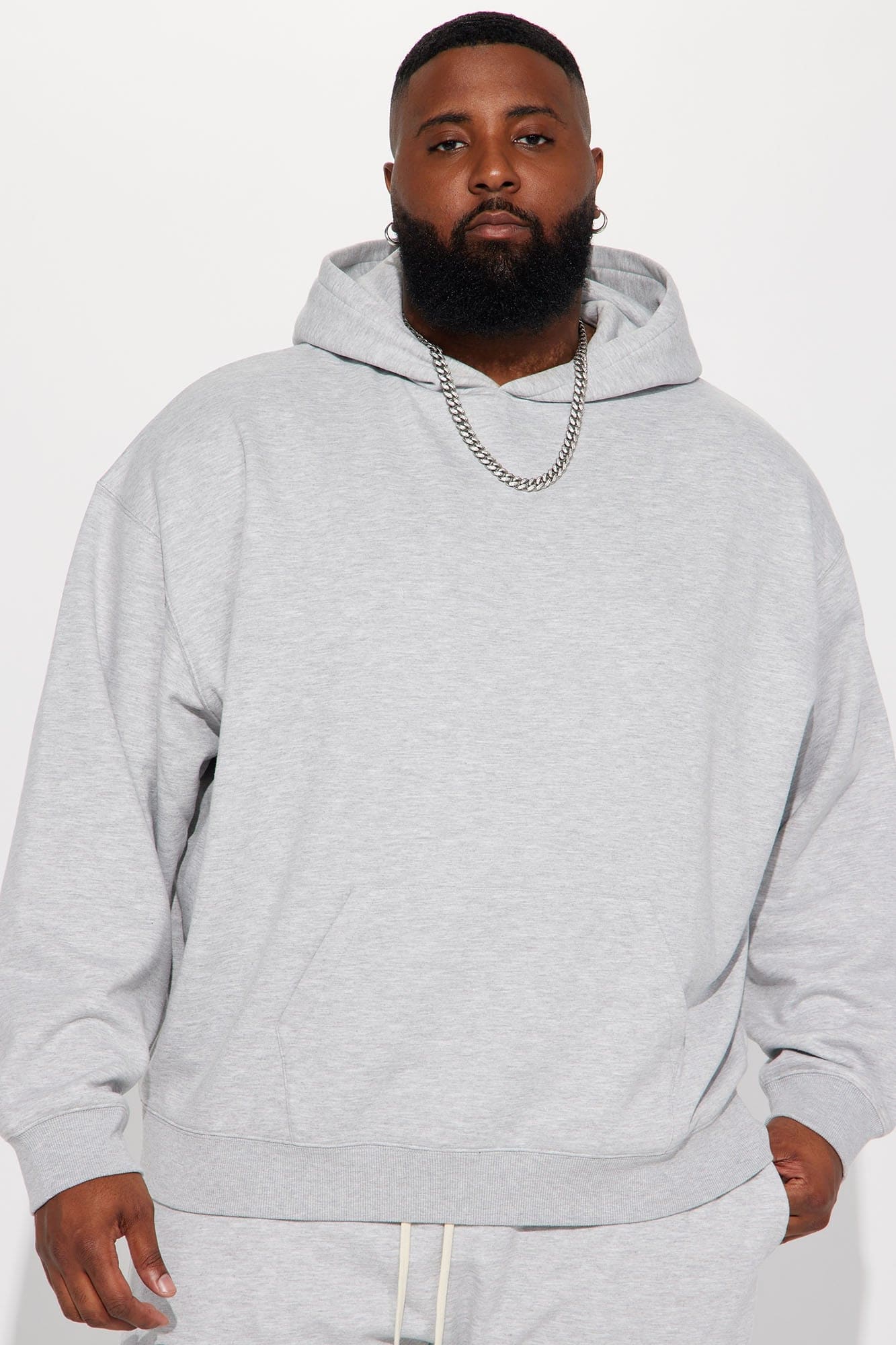 Tyson Oversized Heavyweight Hoodie - Black - HCWP