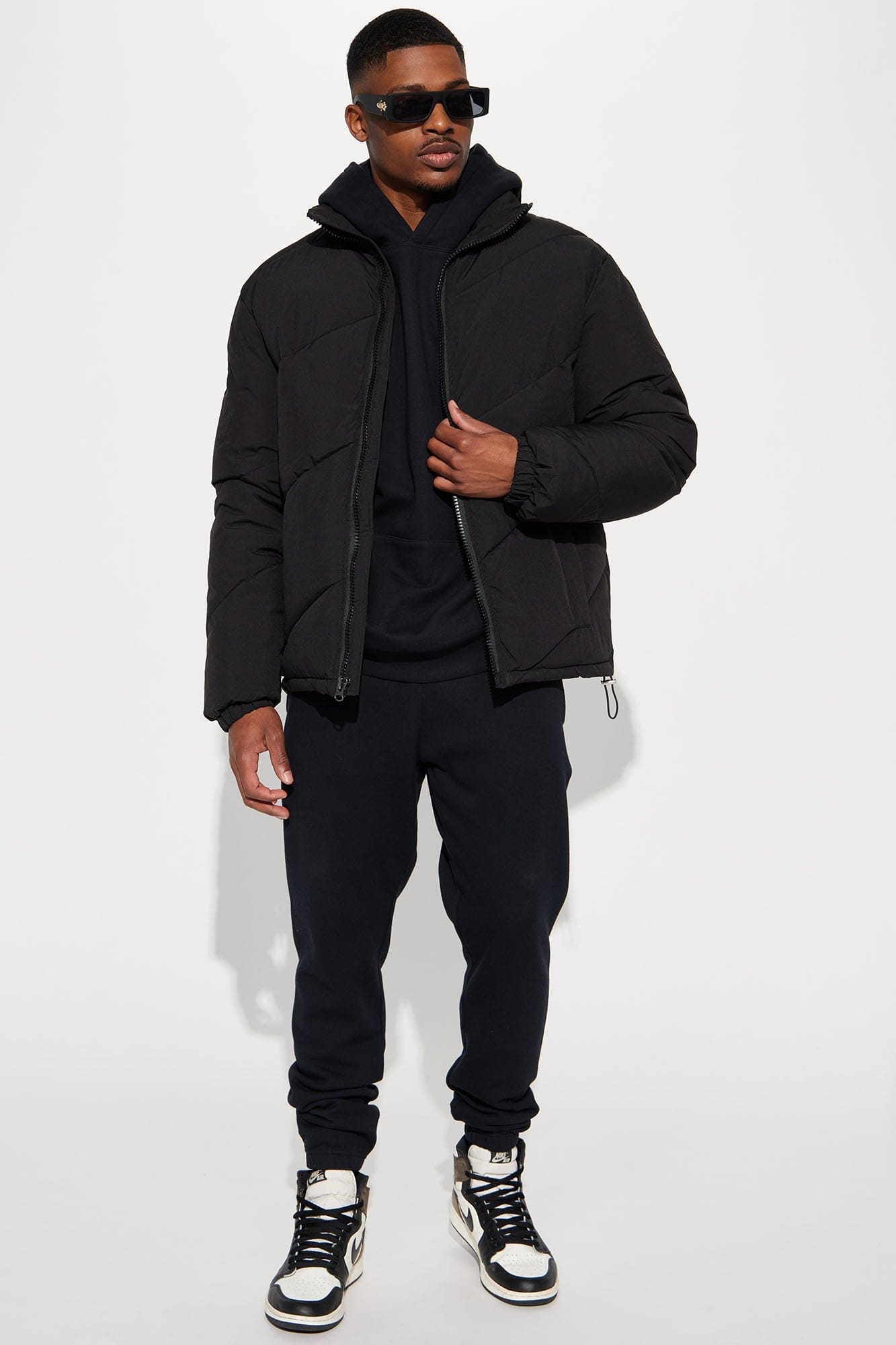 Tyson Oversized Heavyweight Hoodie - Black - HCWP