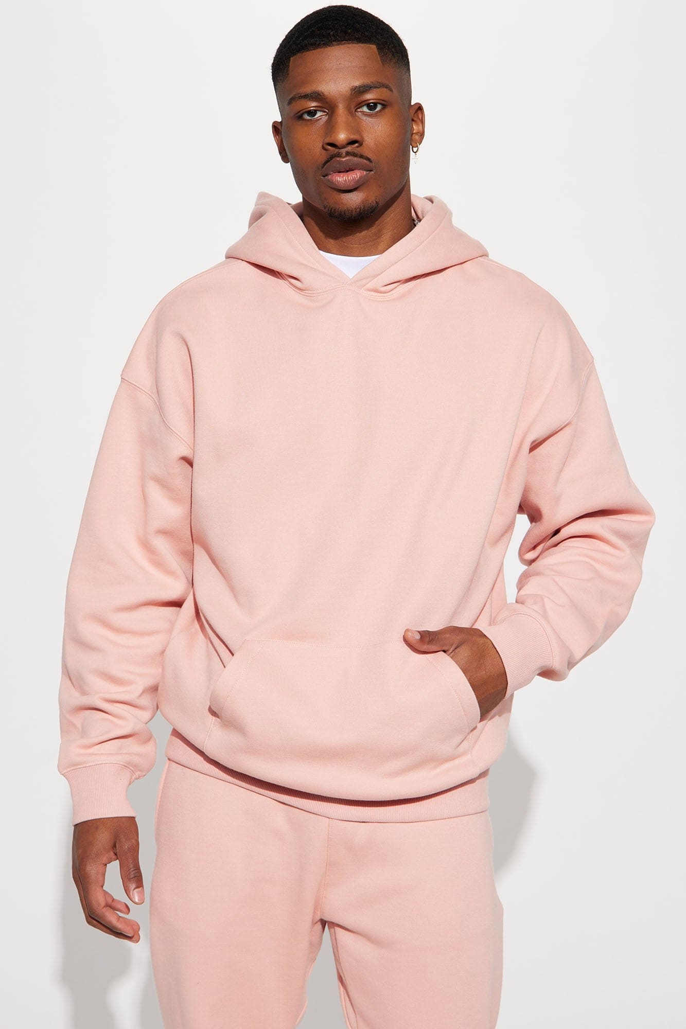 Tyson Oversized Heavyweight Hoodie - Black - HCWP