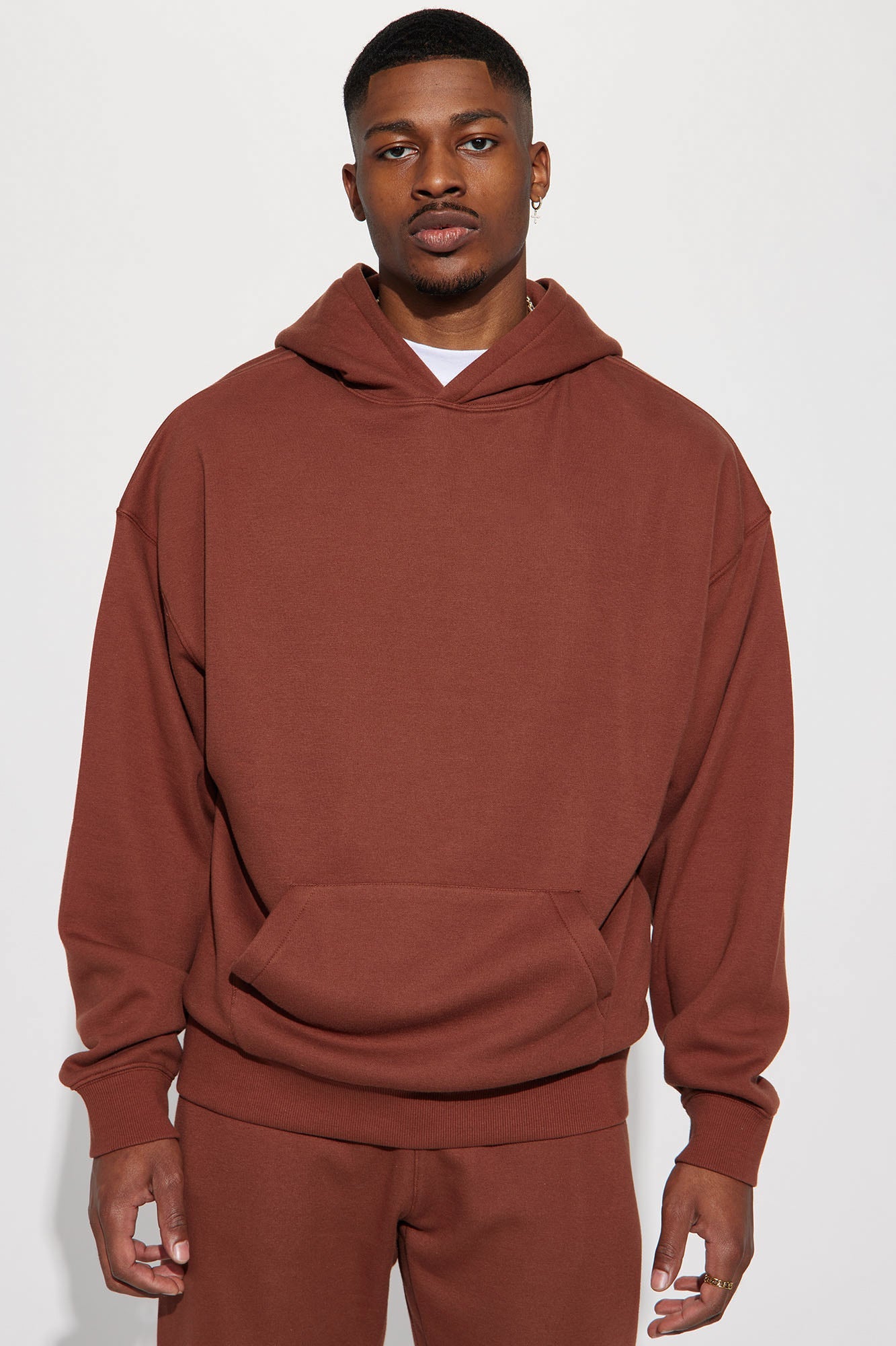 Tyson Oversized Heavyweight Hoodie - Black - HCWP