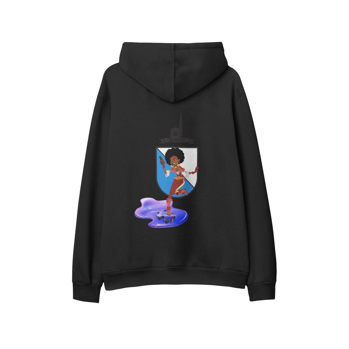 Zürich Stand up Men's Soft Cotton Hoodies - HCWP