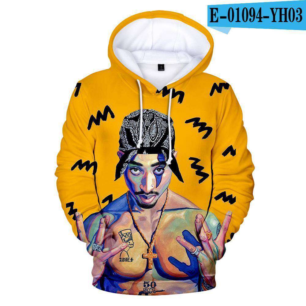 2 PAC Hoodies Unisex