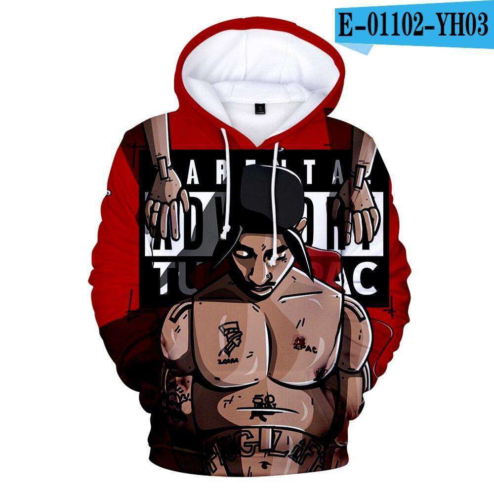 2 PAC Hoodies Unisex