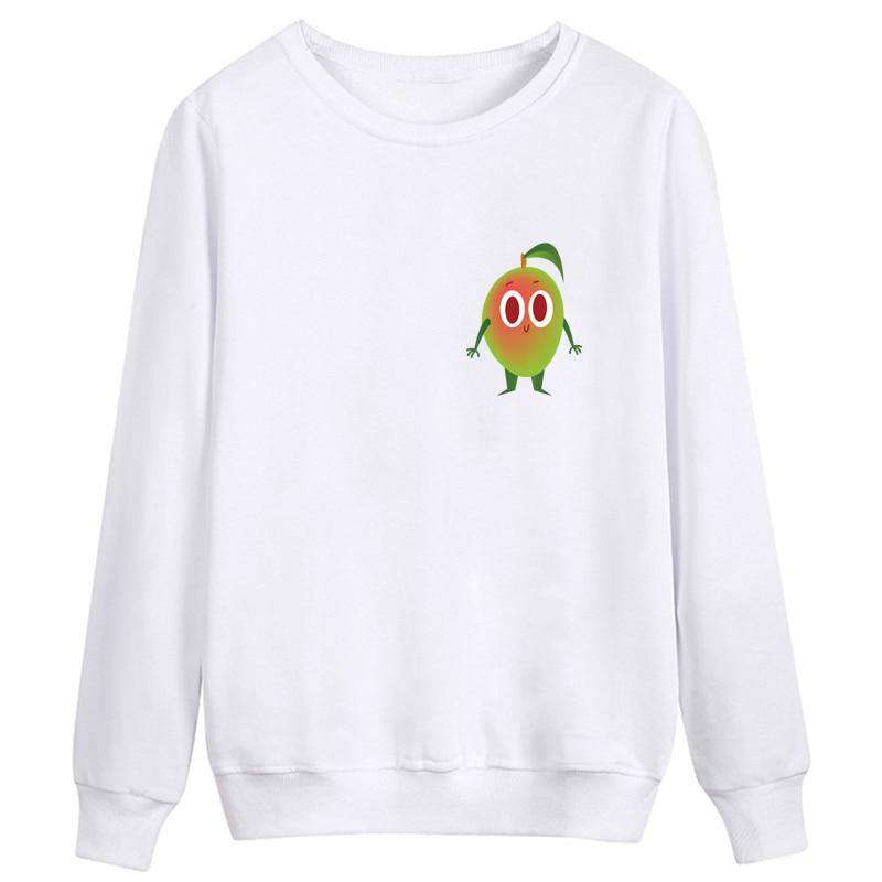 pineapple printed Sweatshirt Mens