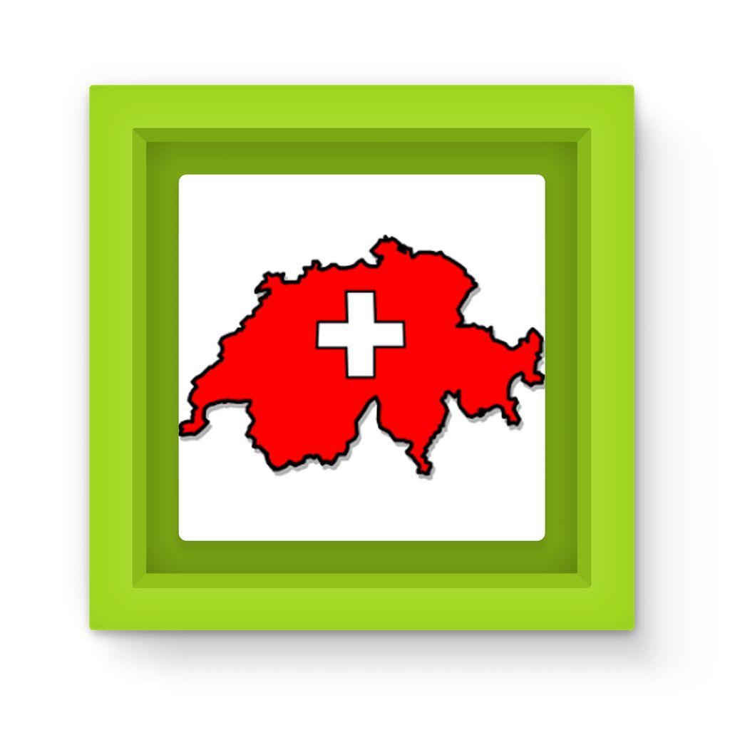 Switzerflag Magnet Frame