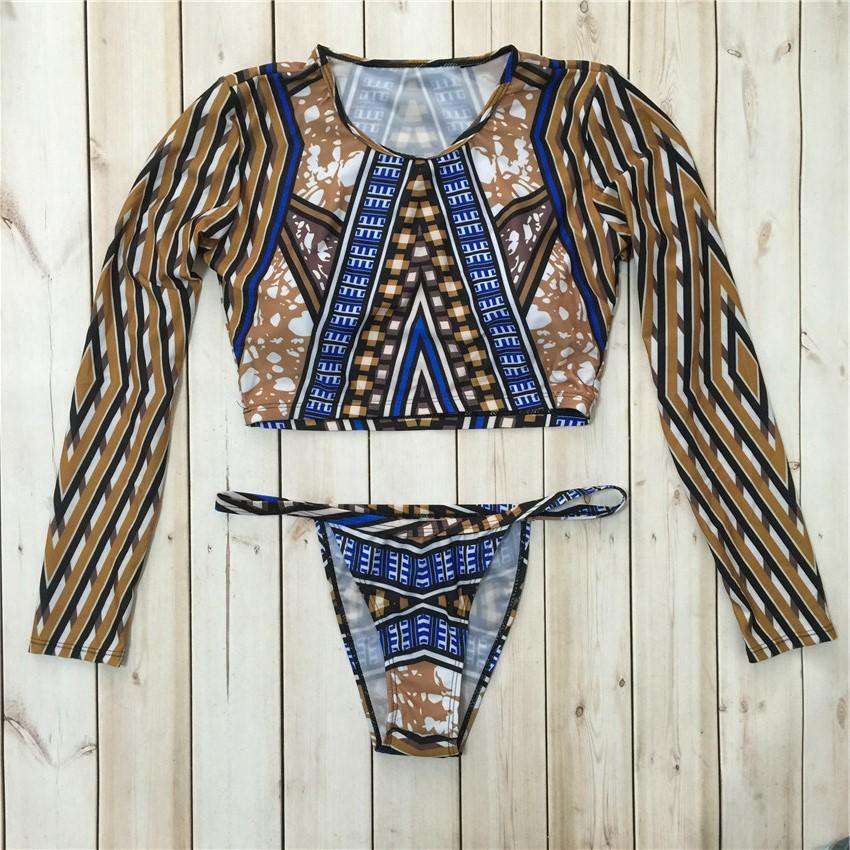 Sanzibar African Print Bikini