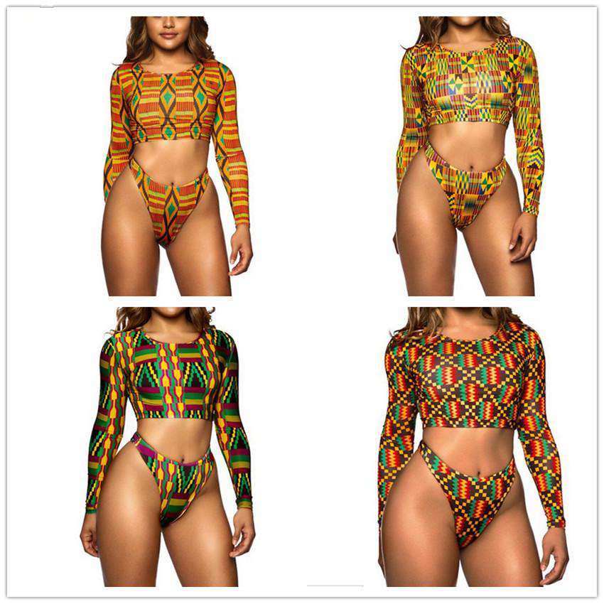 Sanzibar African Print Bikini