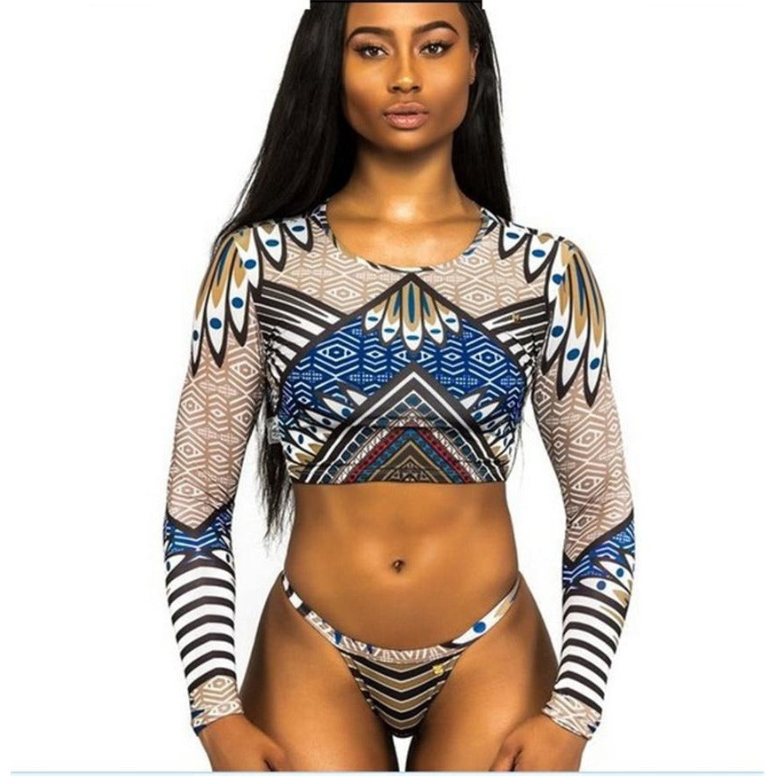 Sanzibar African Print Bikini