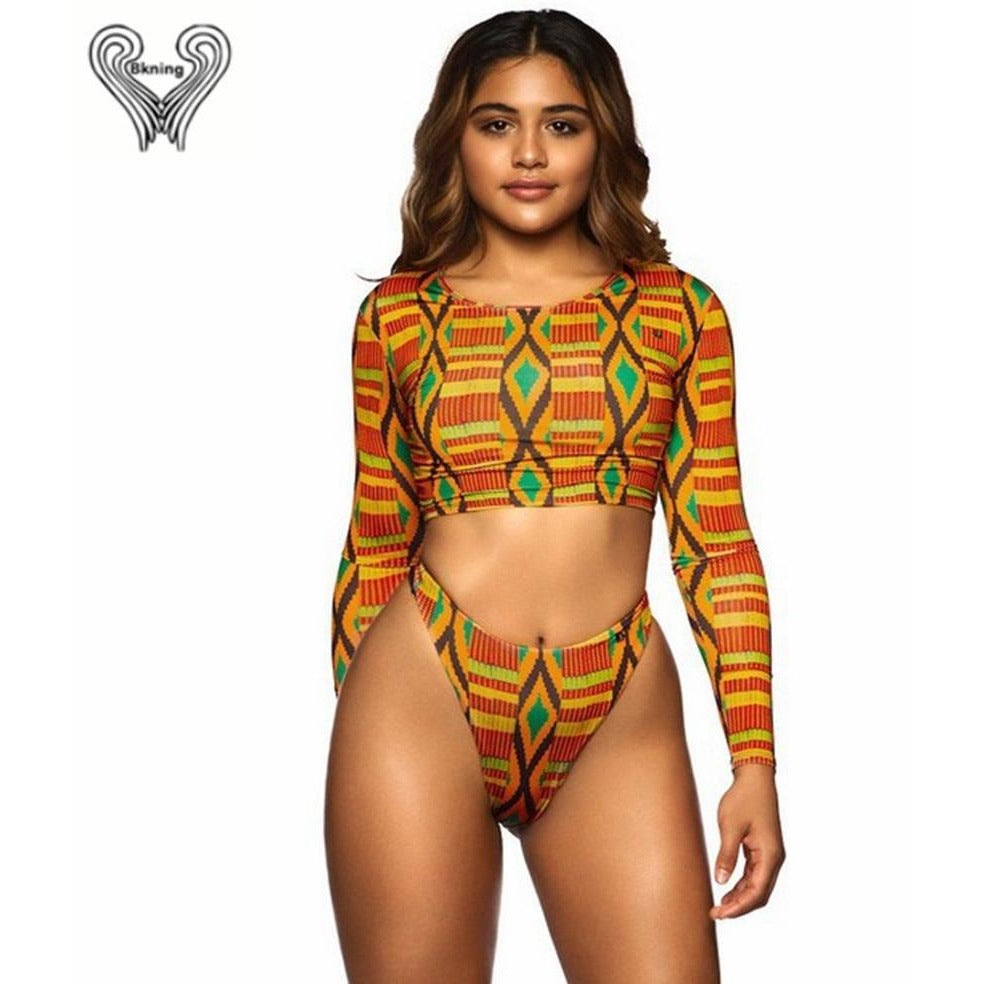 Sanzibar African Print Bikini