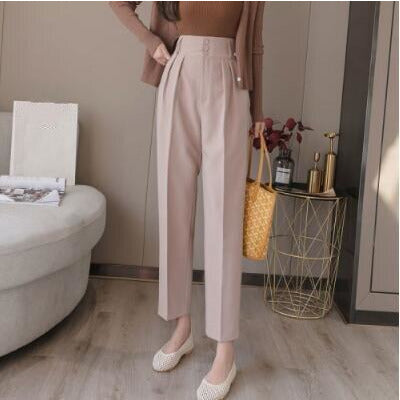 REALEFT Elegant Office Lady Pants