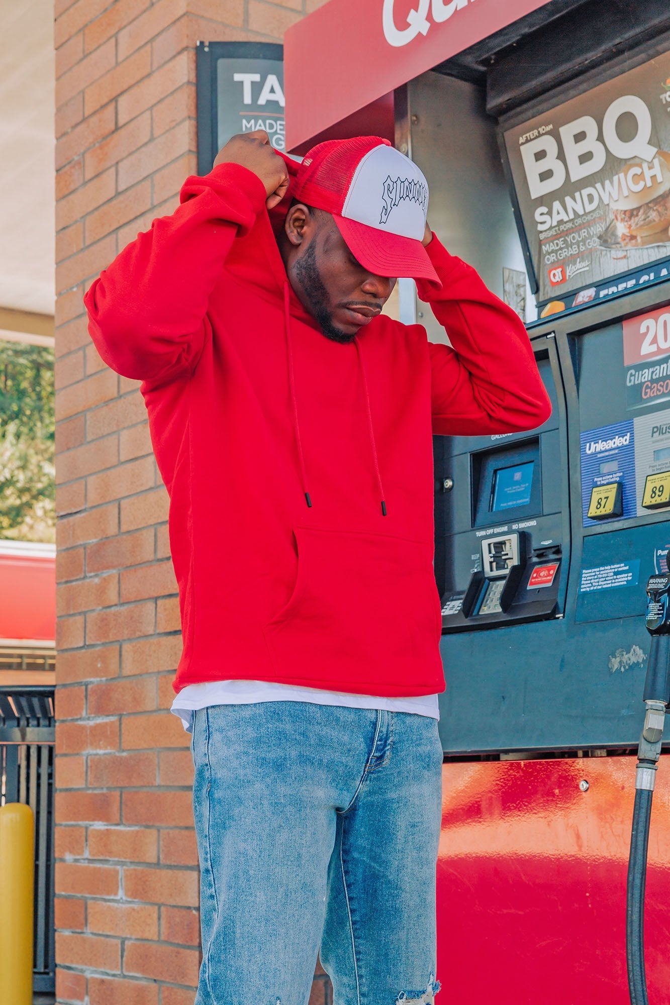 Tyson Hoodie - Red - HCWP