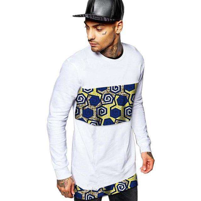 African Men Tops Fashion Mens