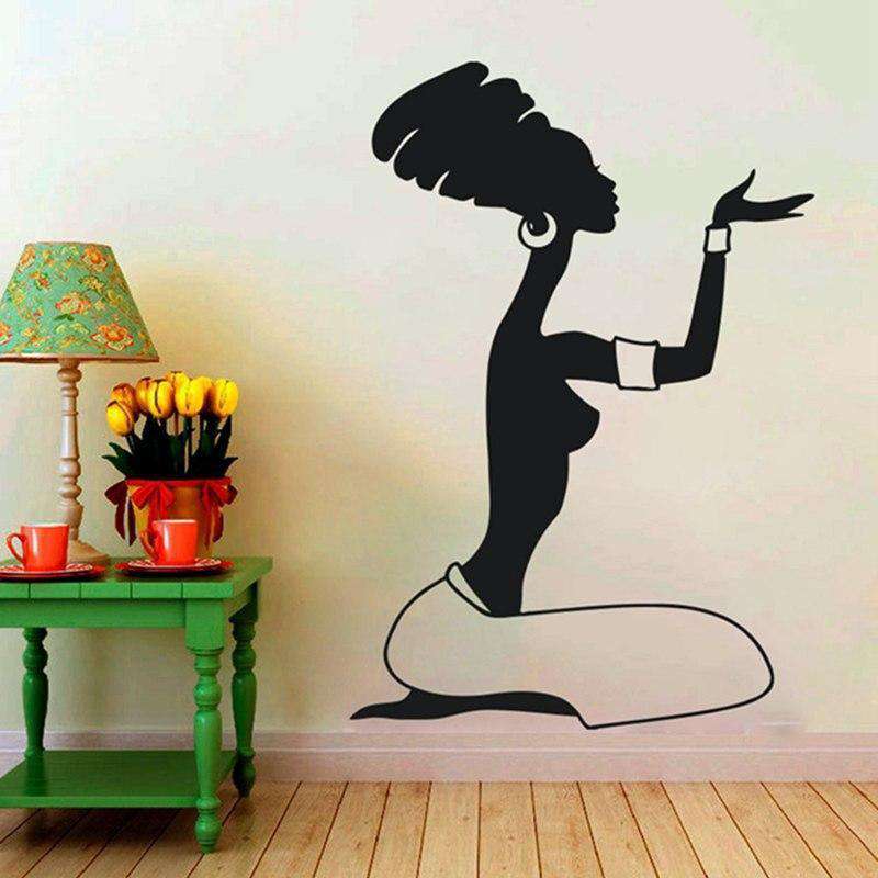 Afrikanische Frauen Wandtattoo Vinyl Aufkleber Home Interior Design Afrika Aufkleber Murals Wall art Decor