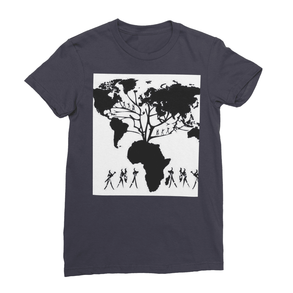 Afro Roots Women's Fine Jersey T-Shirt