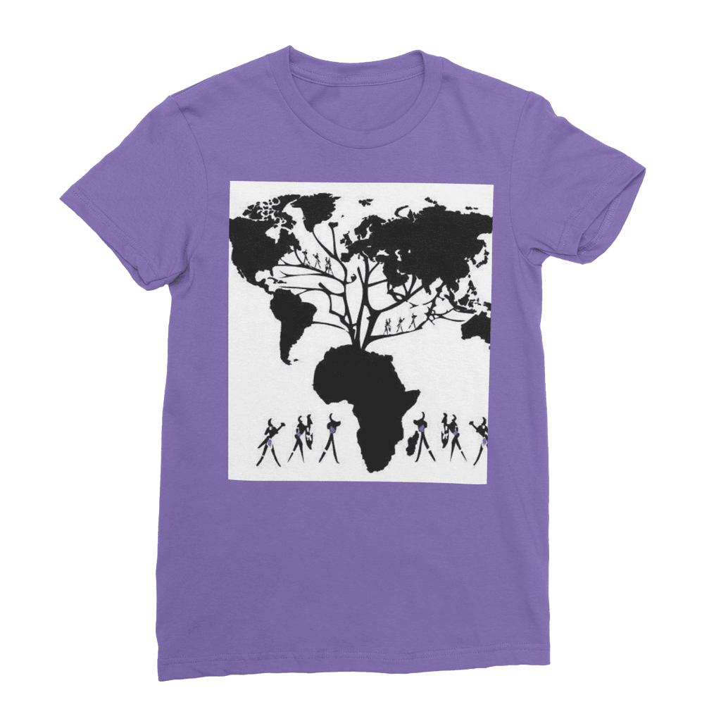 Afro Roots Women's Fine Jersey T-Shirt