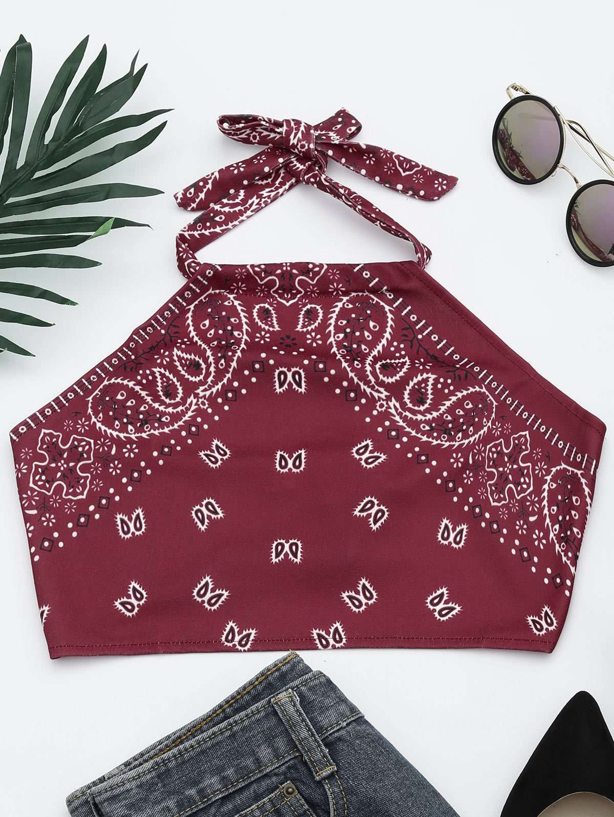 Bansdana Crop Top 3 Colours
