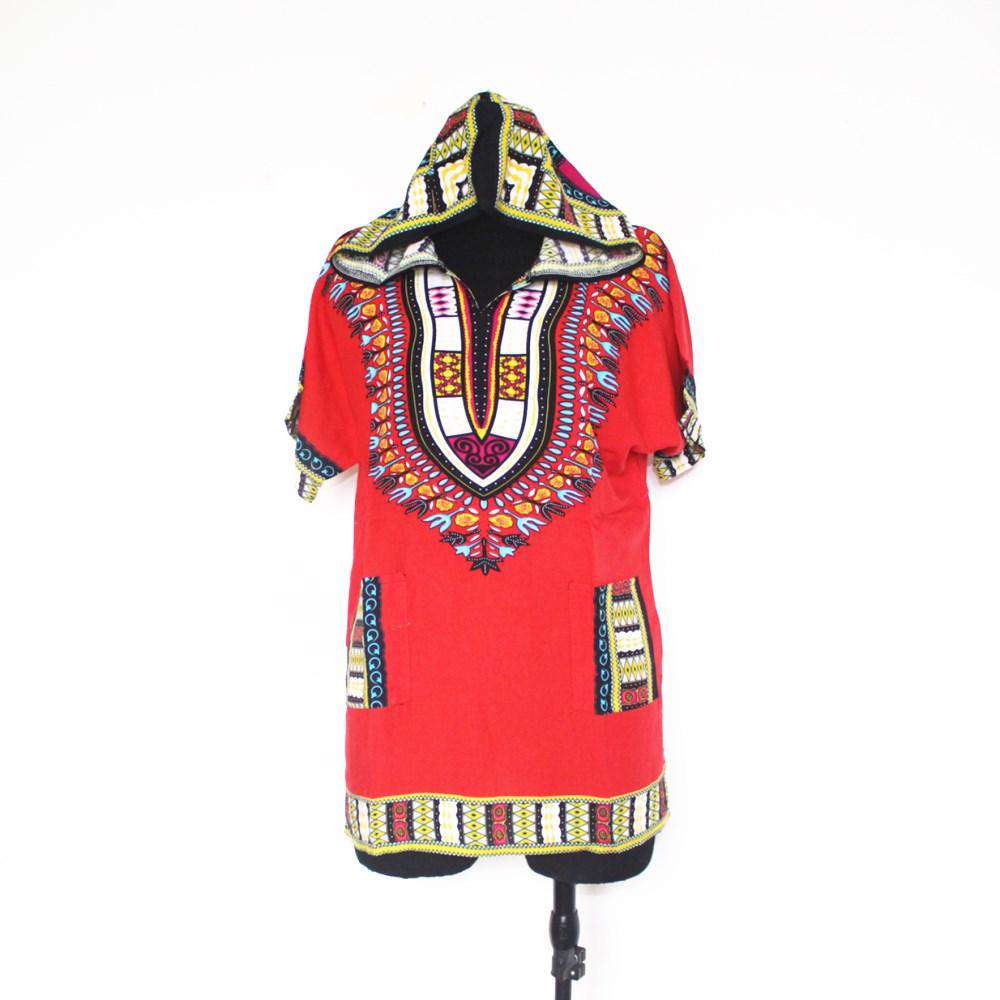 Brand New Hooded Dashiki T-shirt unisex