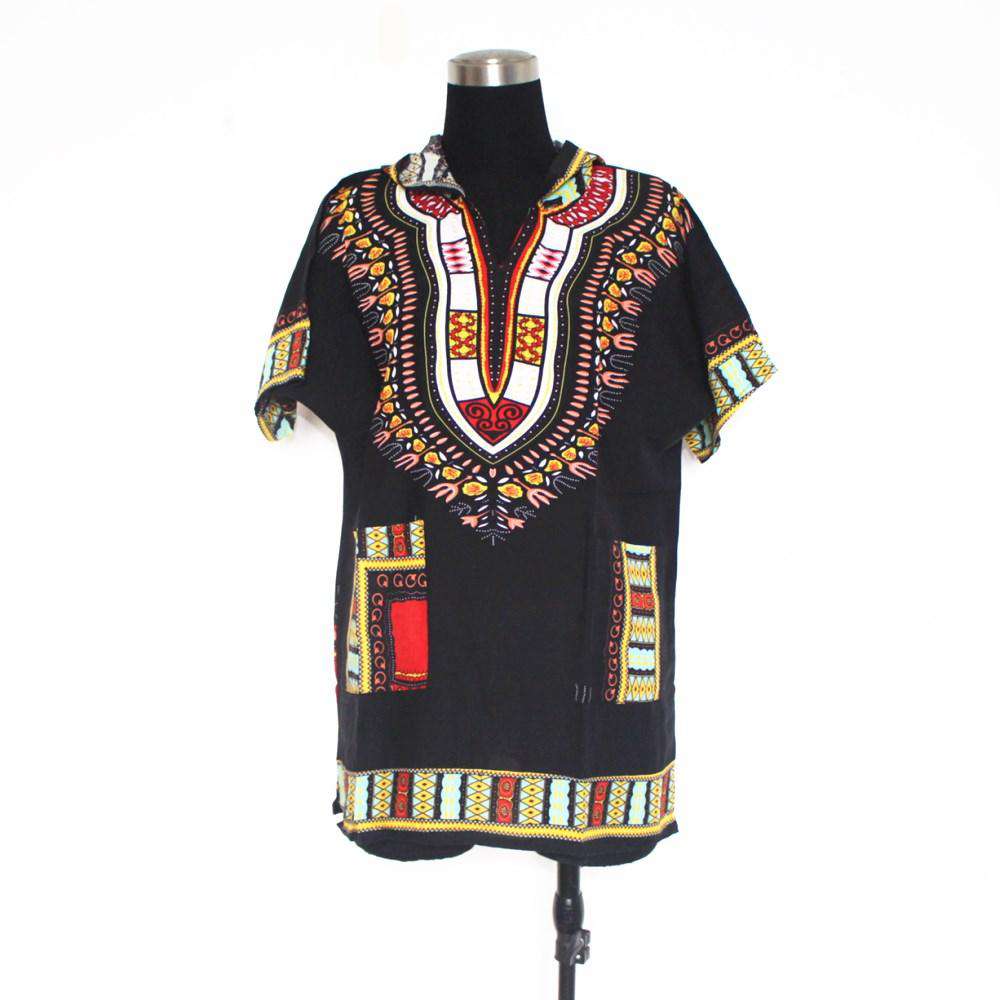 Brand New Hooded Dashiki T-shirt unisex