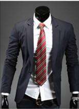 Classic one button multi color casual men's suit