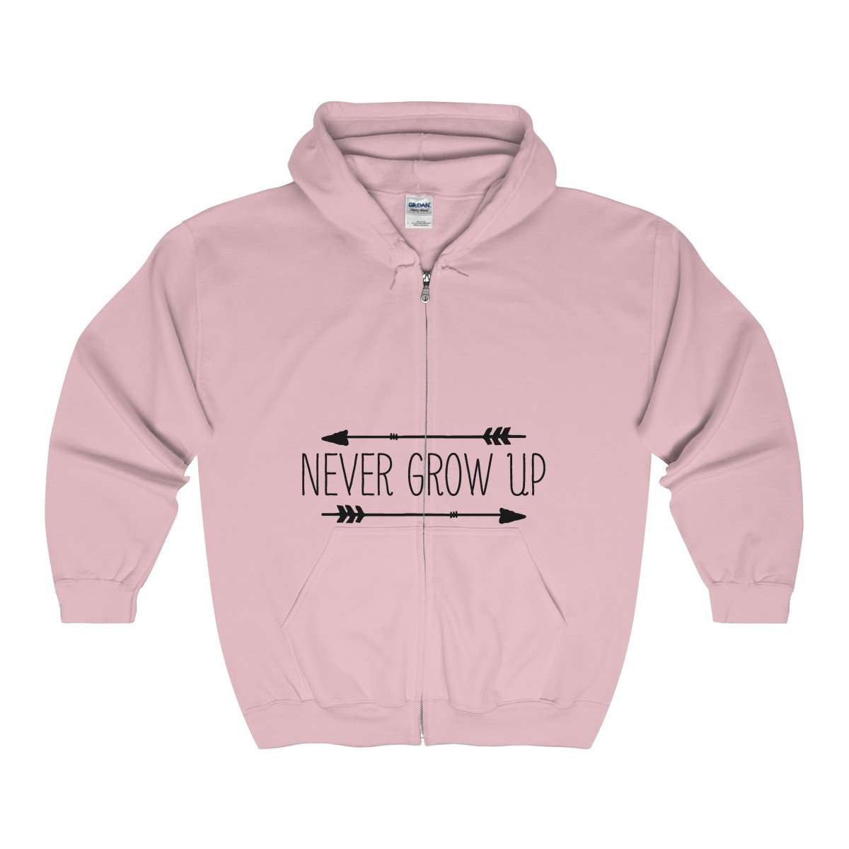 Unisex Full Zip Hooded Sweatshirt