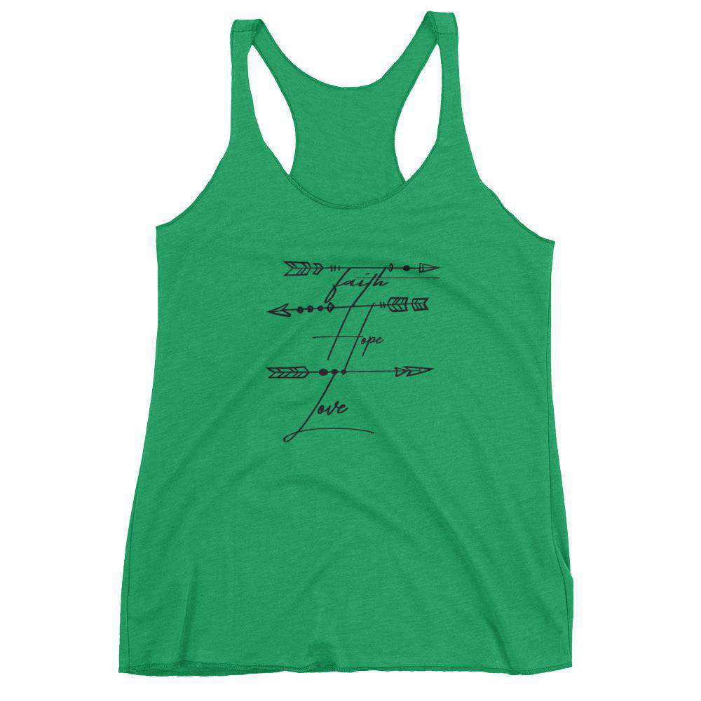Faith, Hope, Love Women's tank top