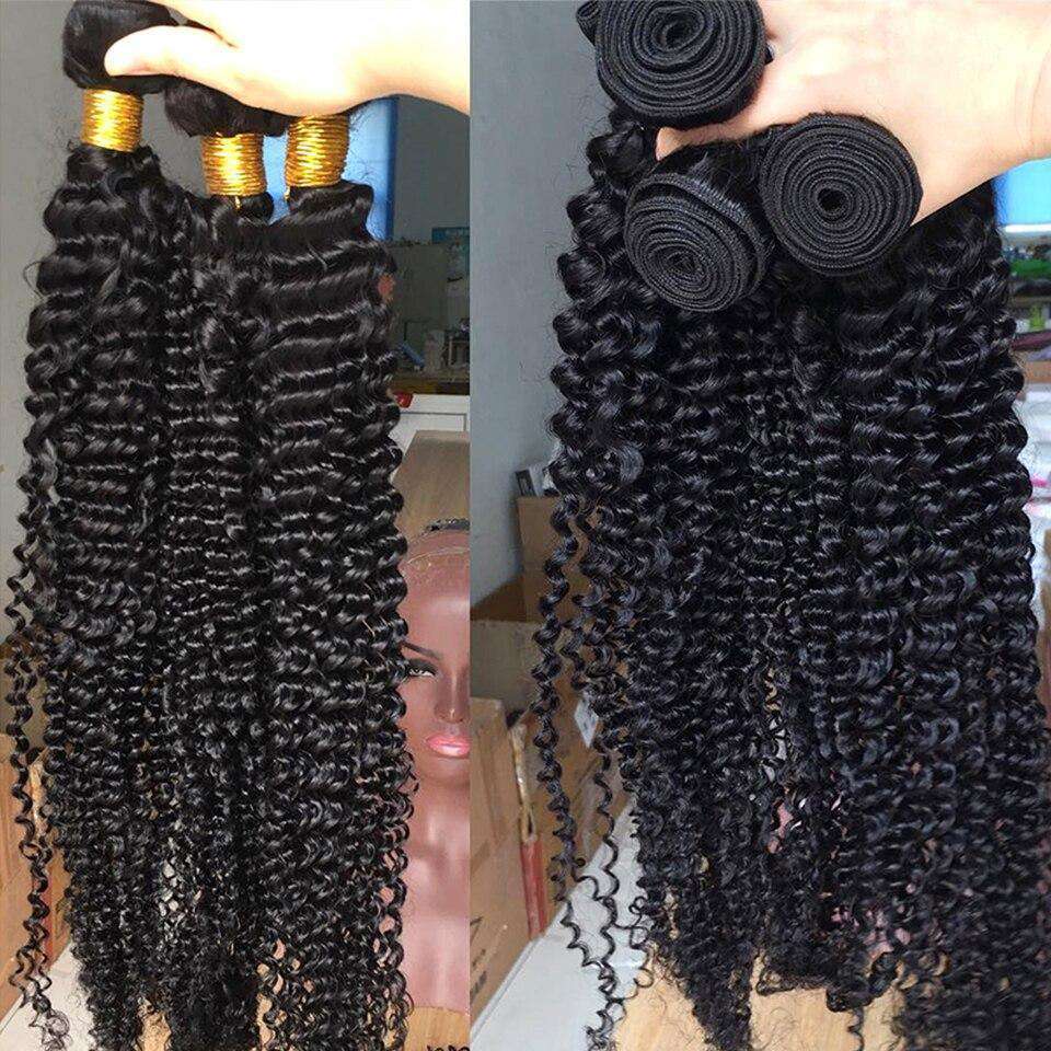 Fashow Brasilianische Tiefe Welle Haar 1/3/4 Bundles Weave 30 32 34 36 Zoll