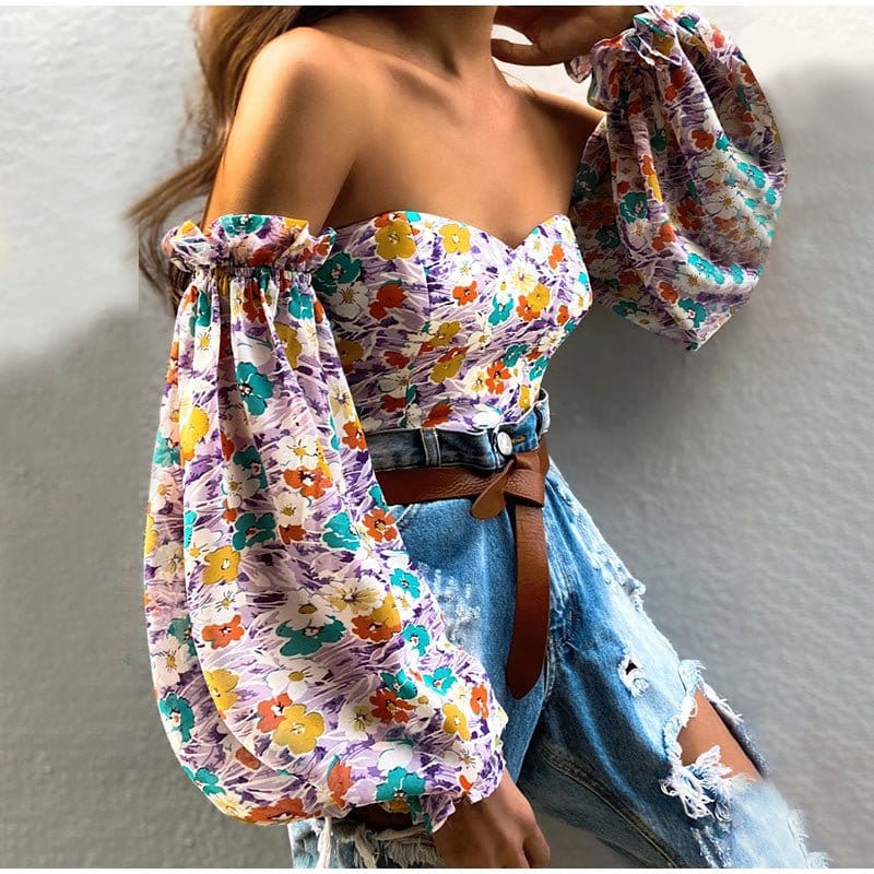 Meihuida off Shoulder Top