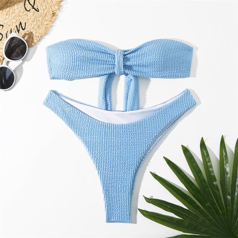 High Waist Halfside Bikini