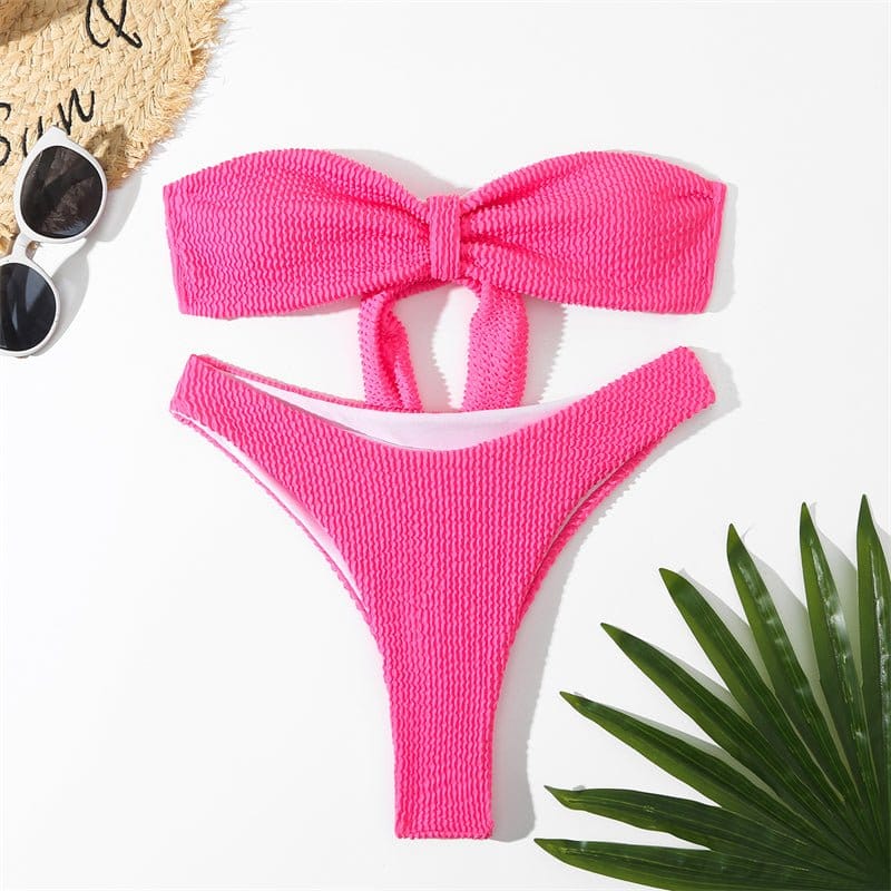 High Waist Halfside Bikini