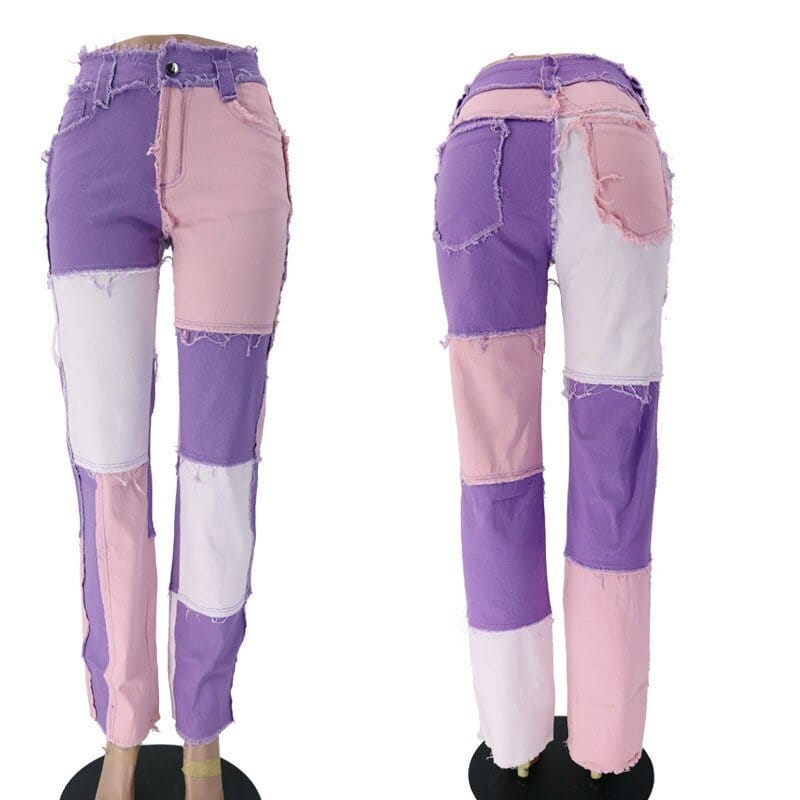High Waist Denim Jeans