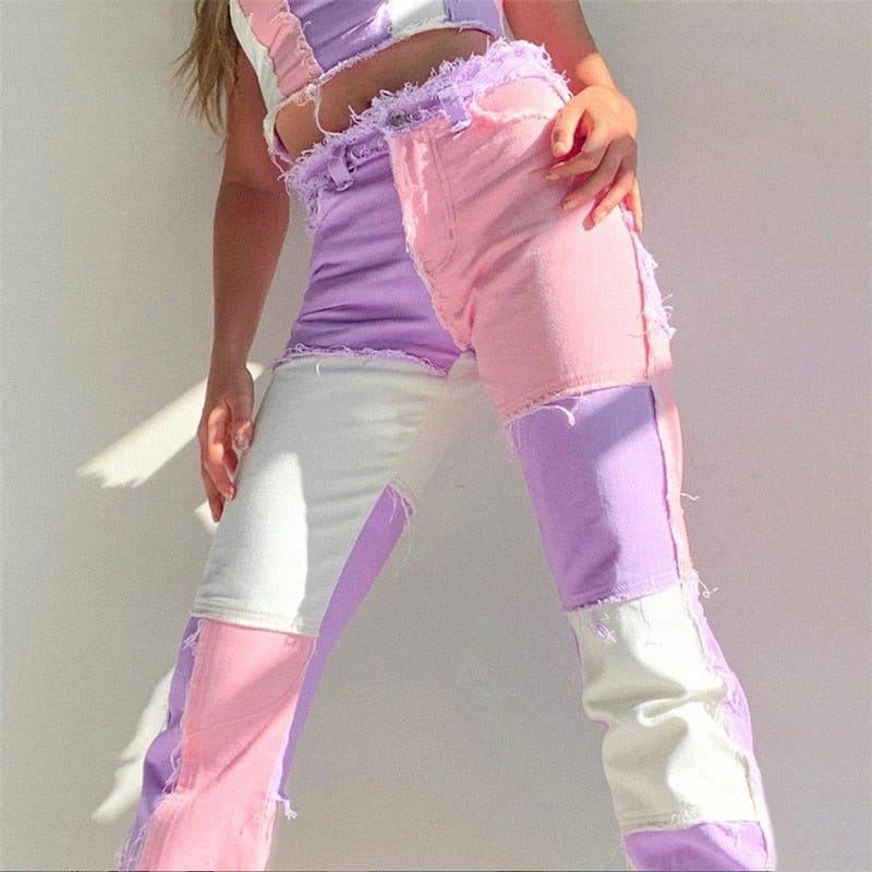 High Waist Denim Jeans