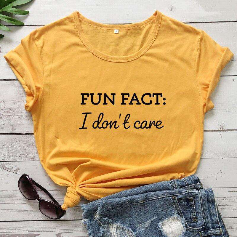 I Don't Care T-shirt