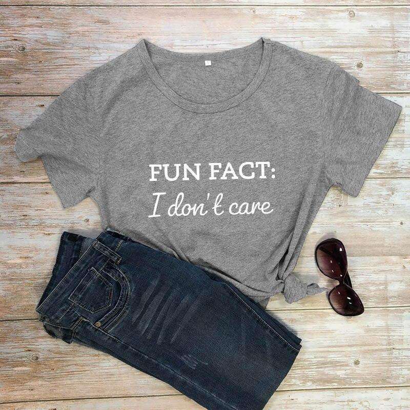 I Don't Care T-shirt