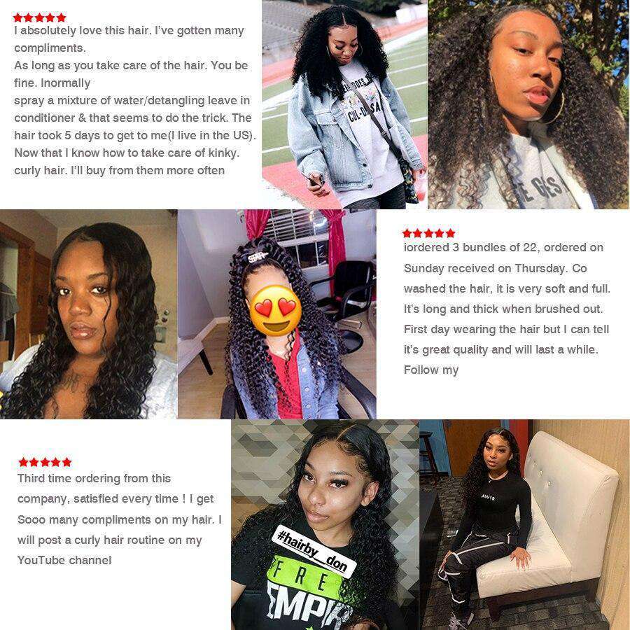 Kinky Curly Brazilian Hair Bundle