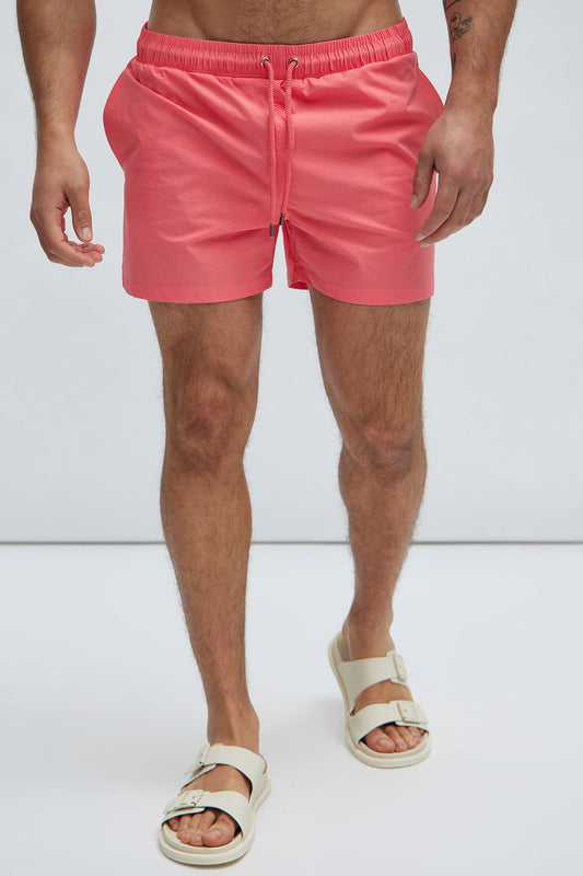 Montez Stretch Swim Trunk Short - Black - HCWP 