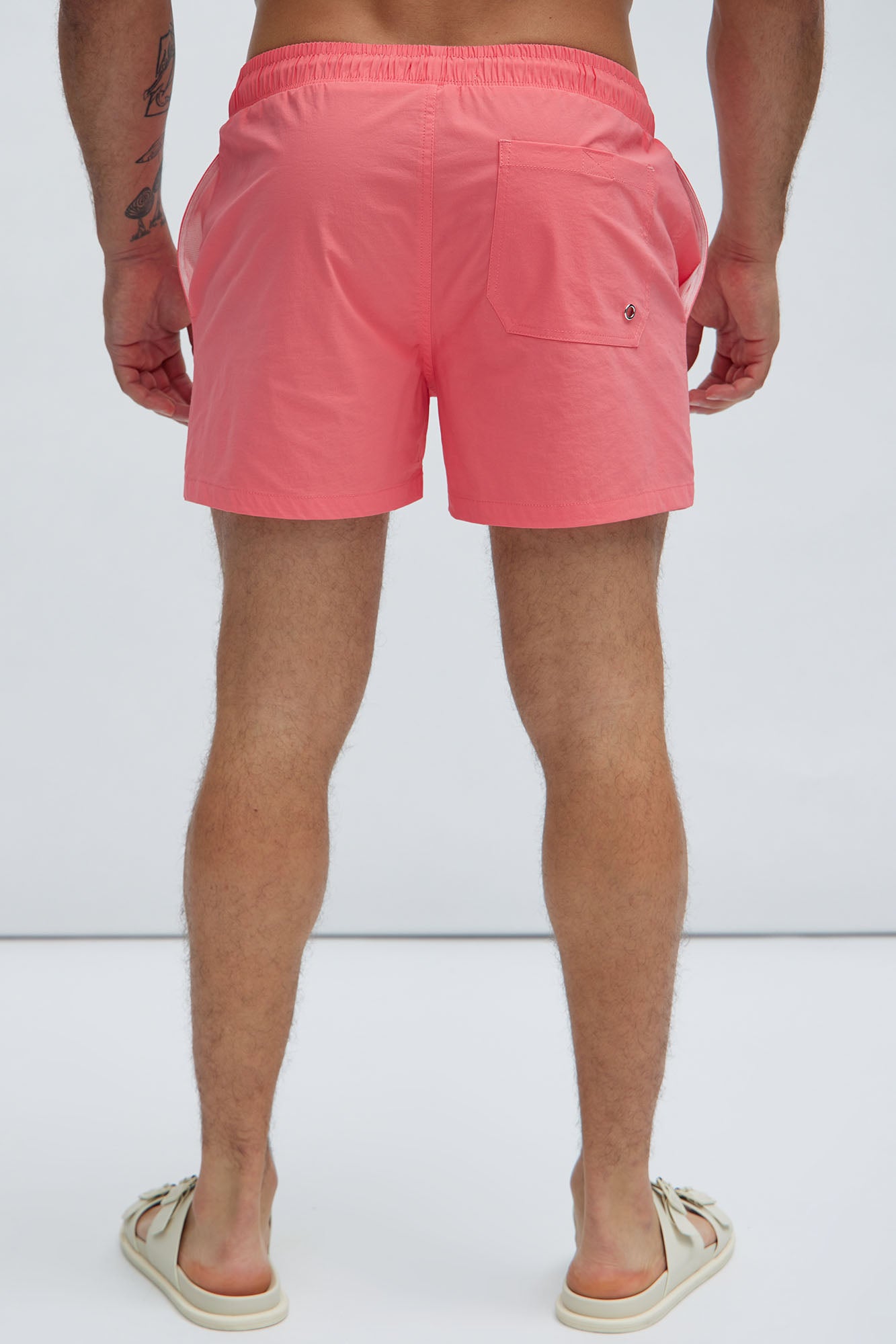 Montez Stretch Swim Trunk Short - Black - HCWP 