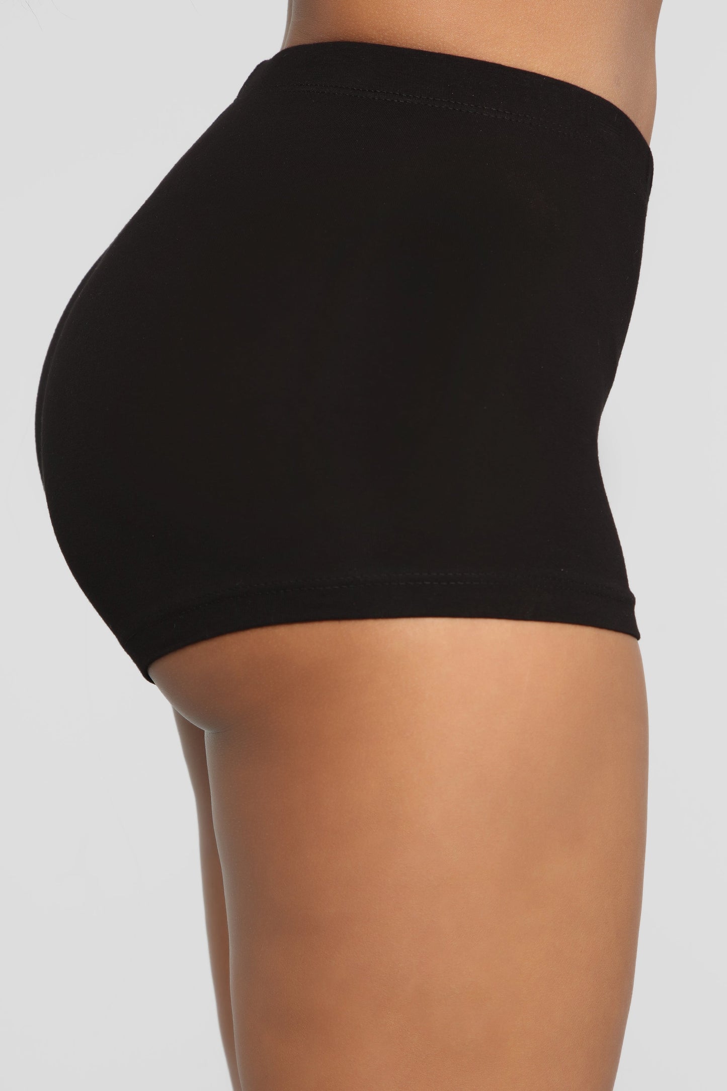 Plain Jane Mini Shorts - Black - HCWP 