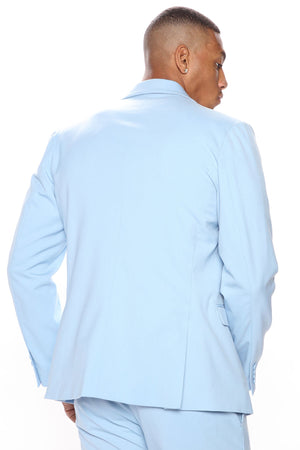 The Modern Stretch Suit Jacket - Blue