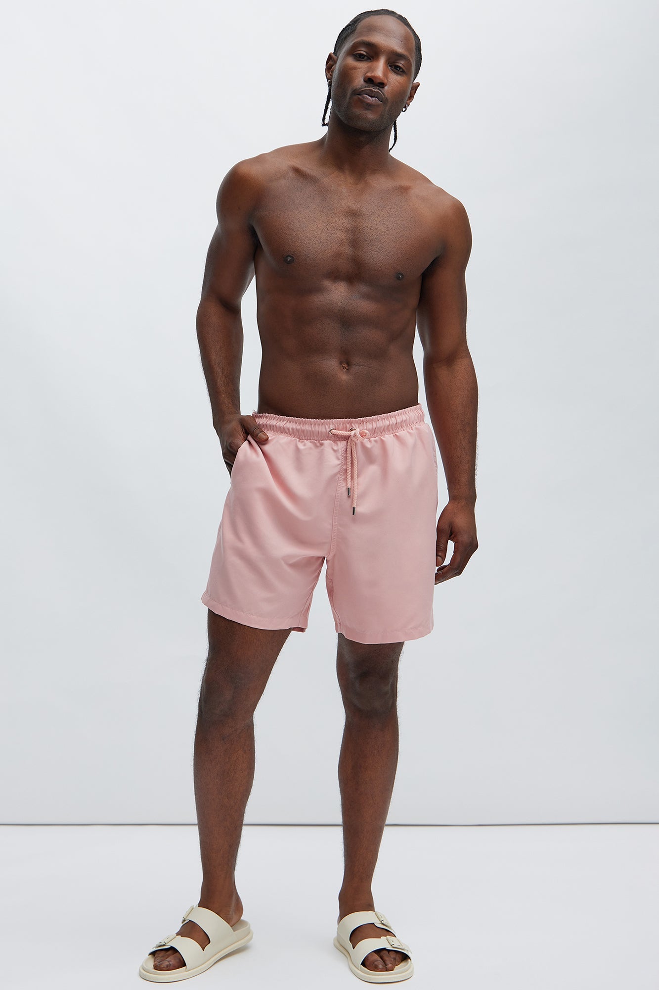 Montez Swim Trunk Classic - Stone - HCWP 