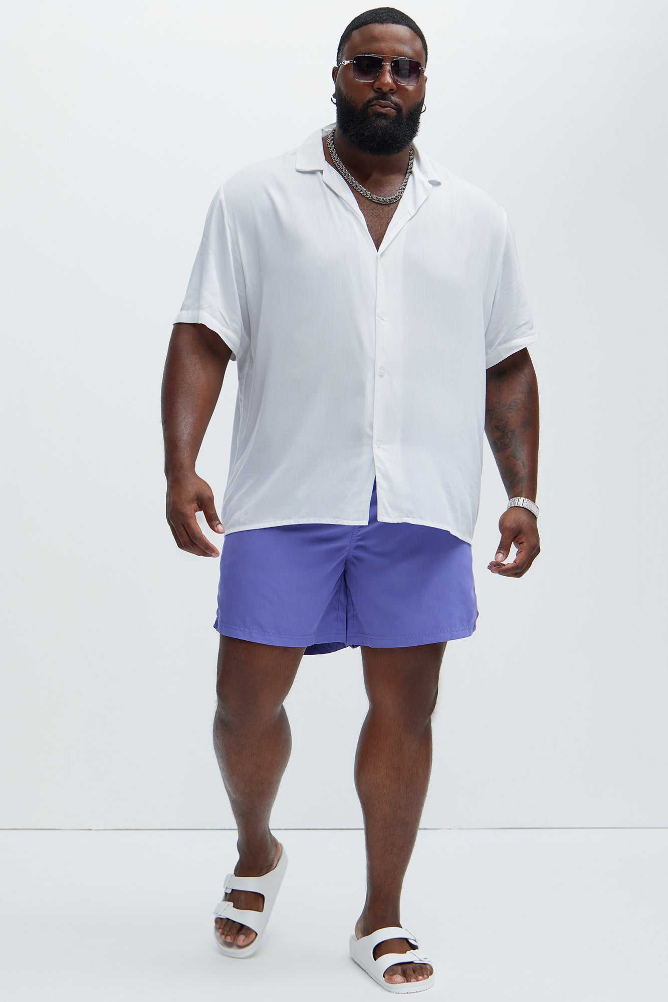 Montez Swim Trunk Classic - Stone - HCWP 