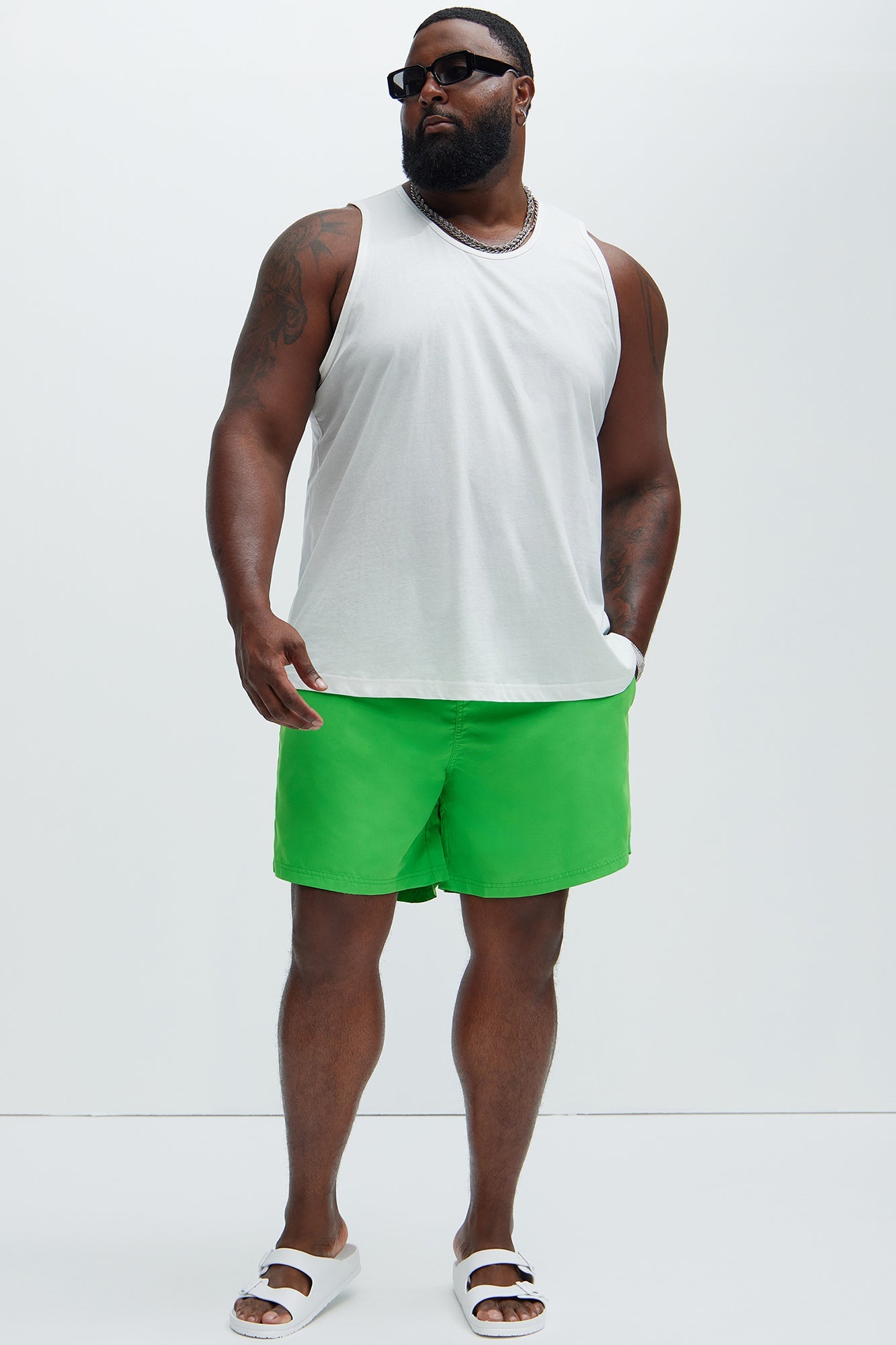 Montez Swim Trunk Classic - Stone - HCWP 