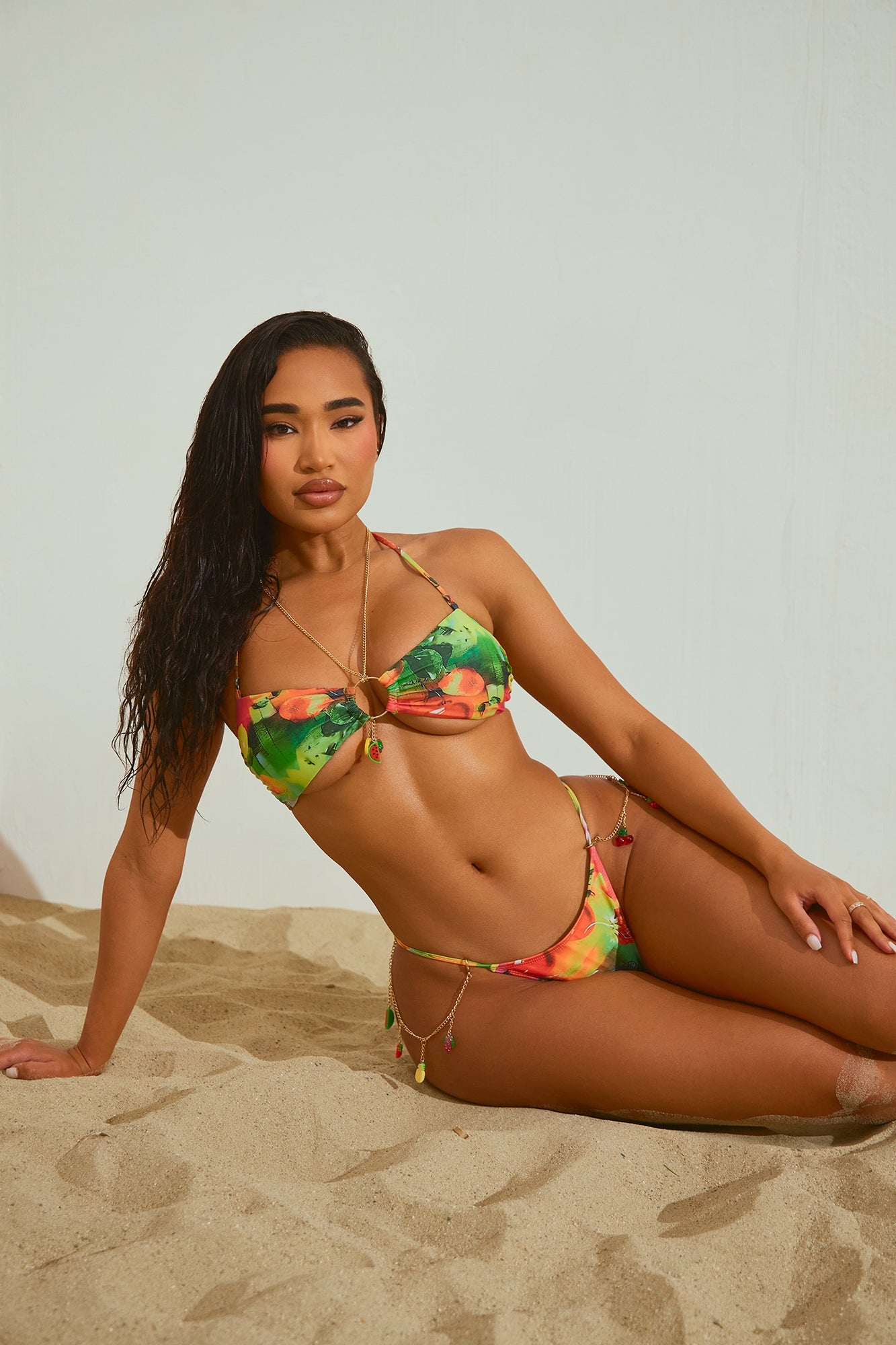 Melonie Fruit 2 Piece Bikini - Multi Color - HCWP 