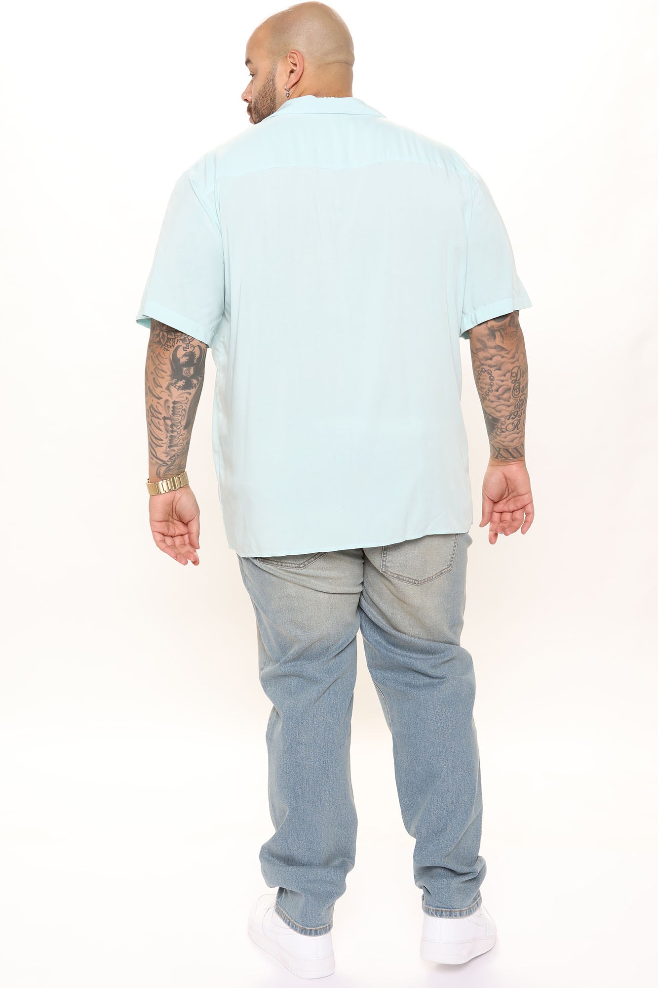 Dawson Short Sleeve Woven Top - Black - HCWP 
