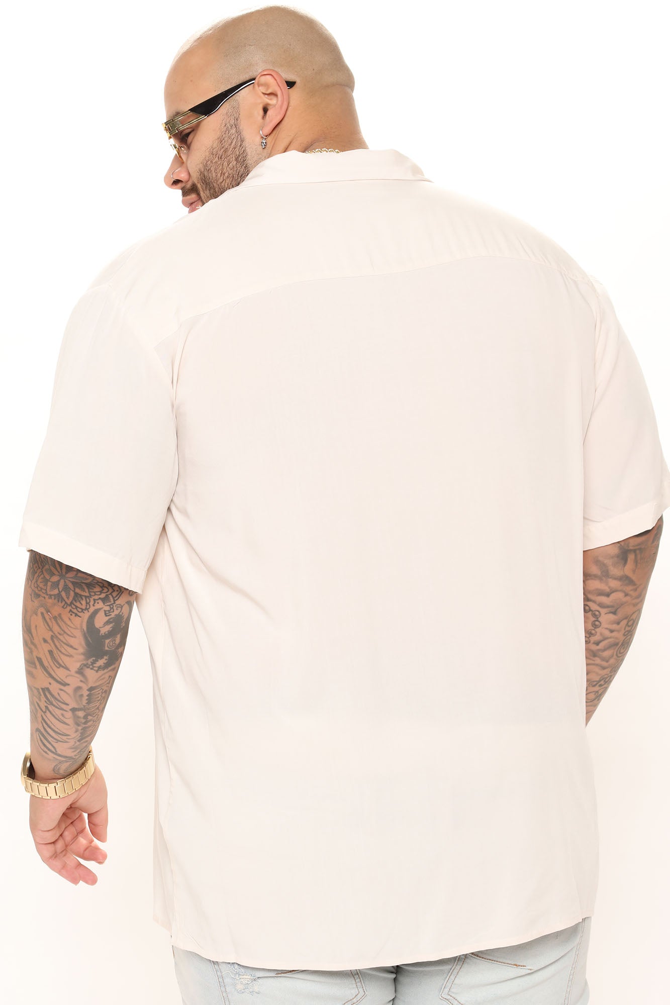Dawson Short Sleeve Woven Top - Black - HCWP 