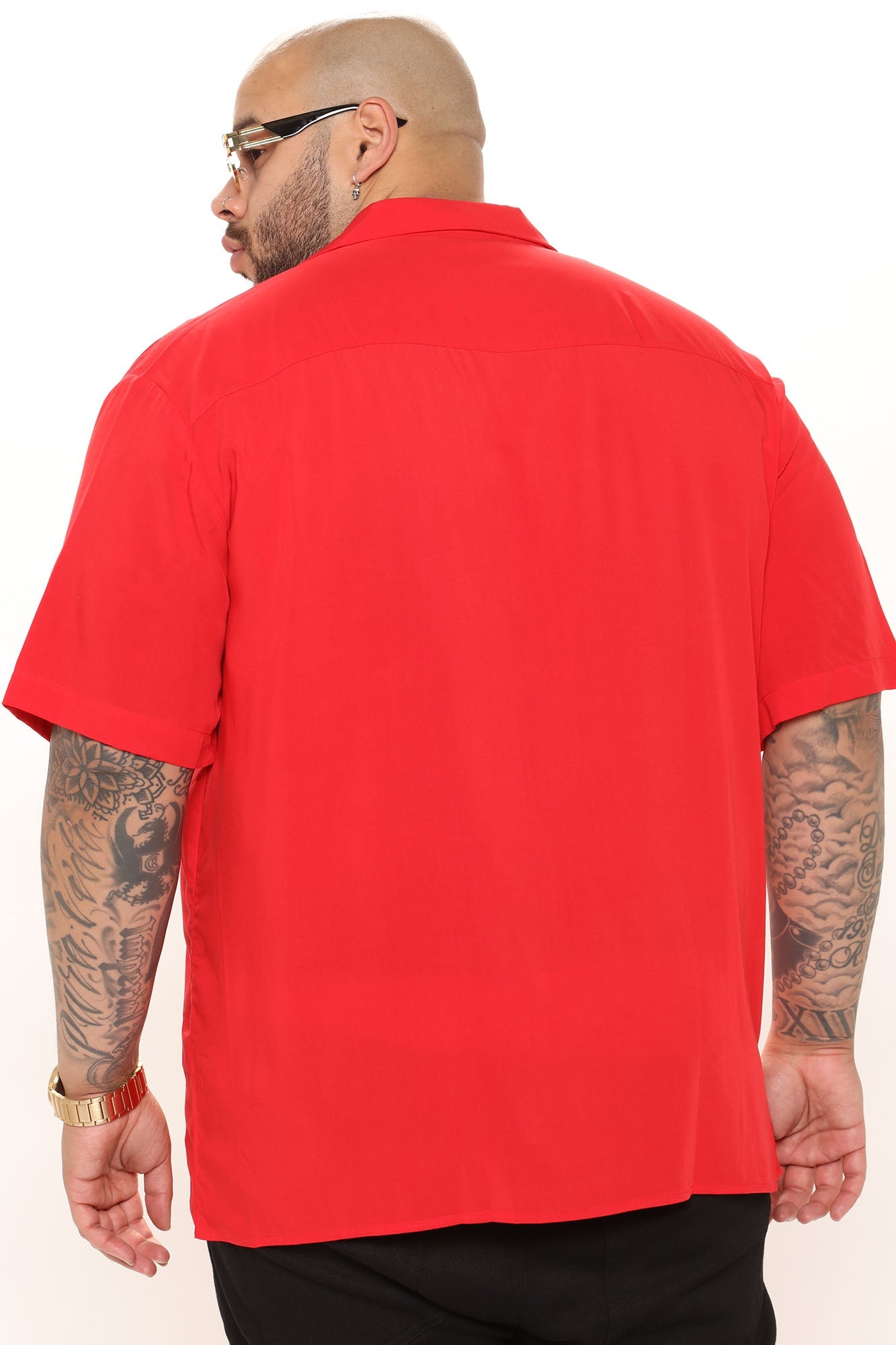 Dawson Short Sleeve Woven Top - Black - HCWP 
