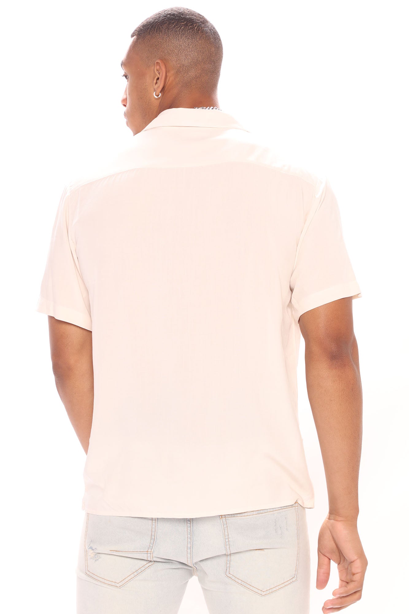 Dawson Short Sleeve Woven Top - Black - HCWP 