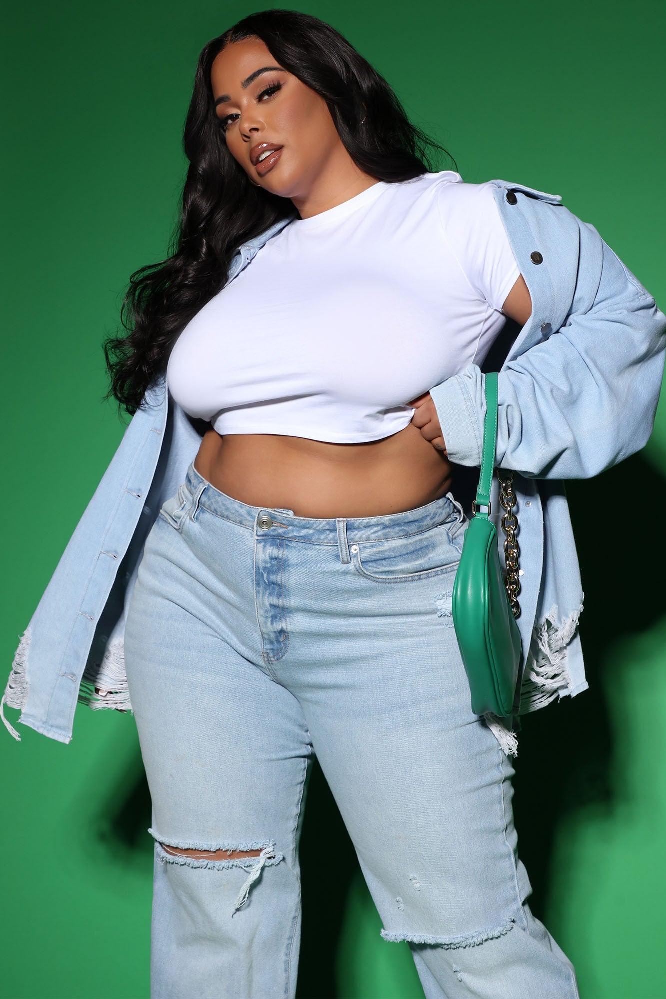 Robin Crop Top - White - HCWP 