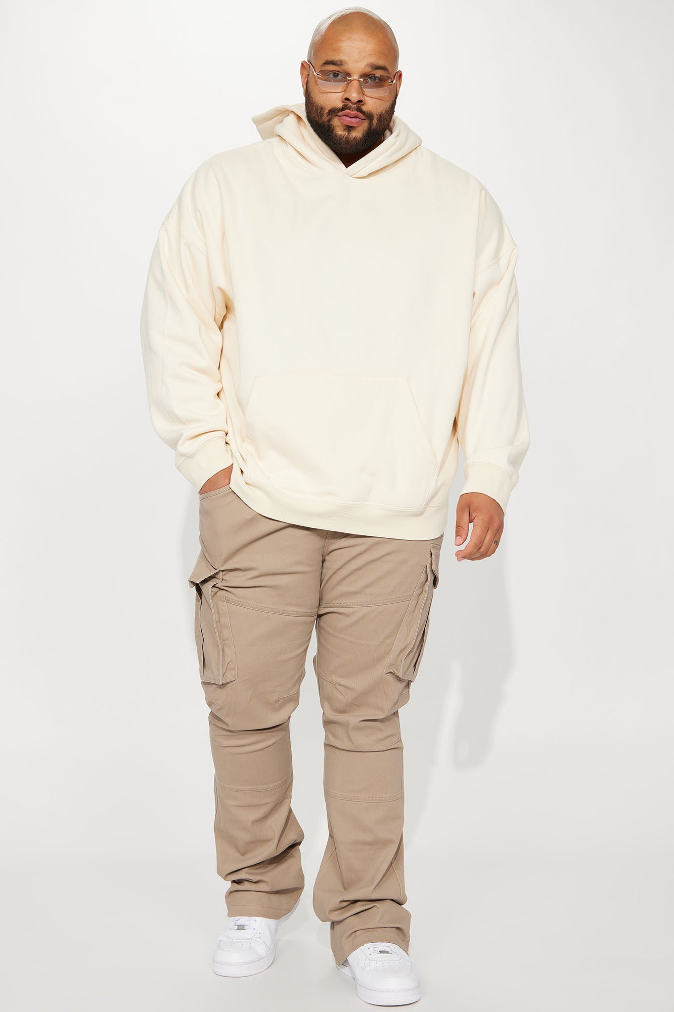 Tyson Oversized Heavyweight Hoodie - Black - HCWP 