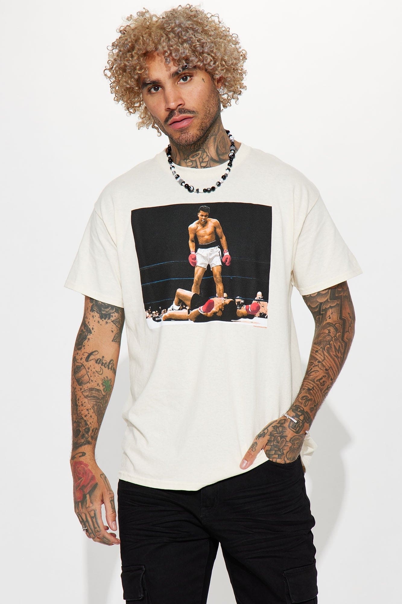 ALI 2 Short Sleeve Tee - Cream - HCWP 