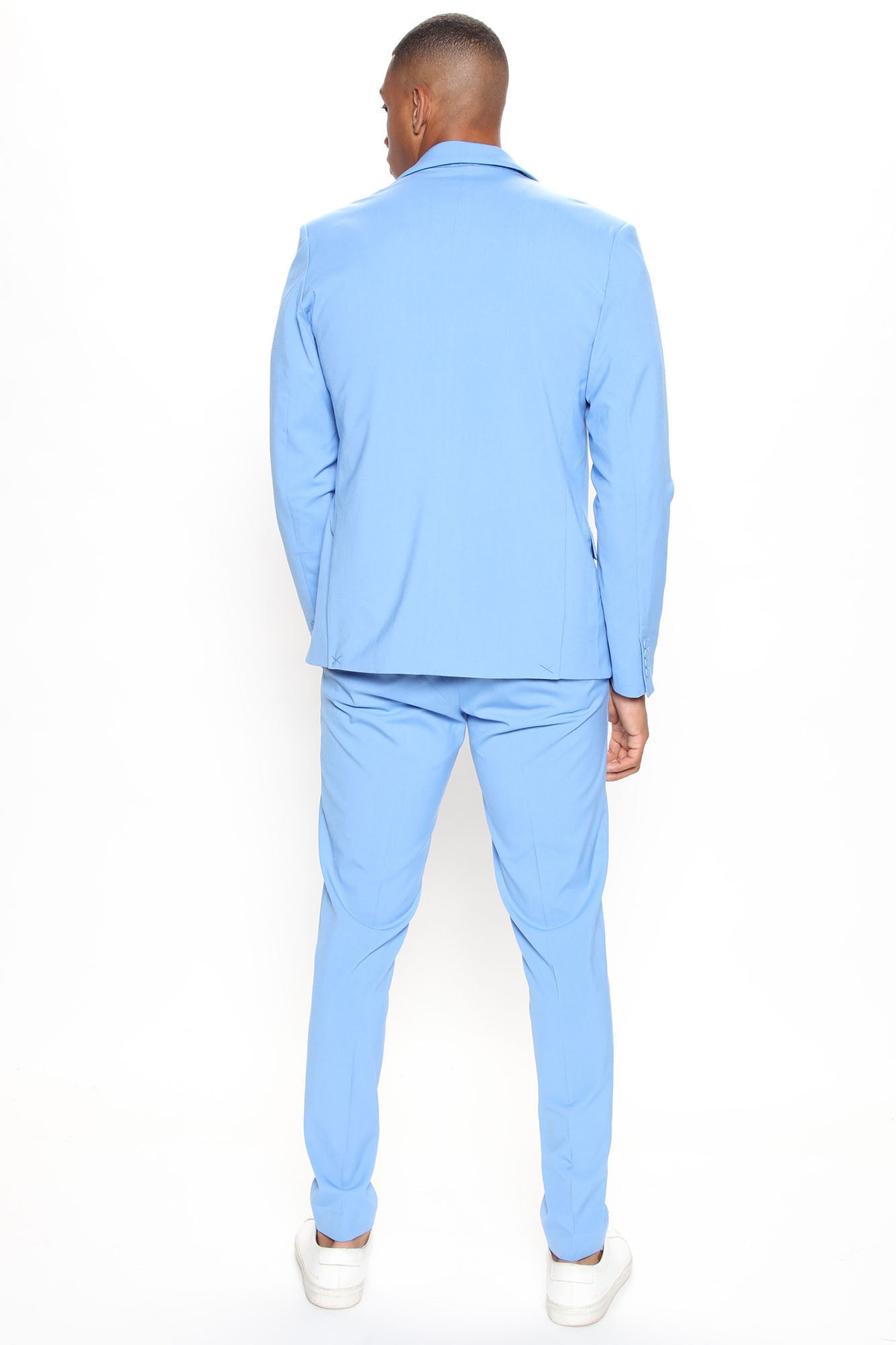 The Modern Stretch Suit Jacket - Blue - HCWP 